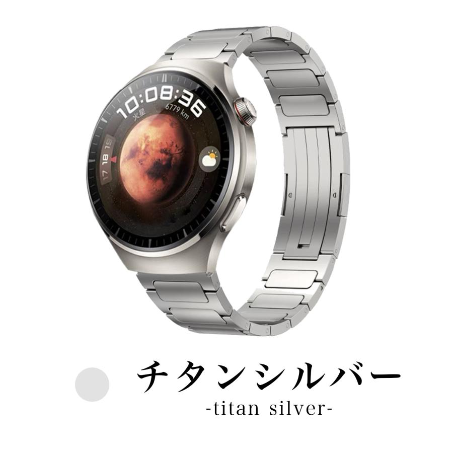 GARMIN（ガーミン） 腕時計 チタン ベルト 時計 22mm 軽量 チタニウム