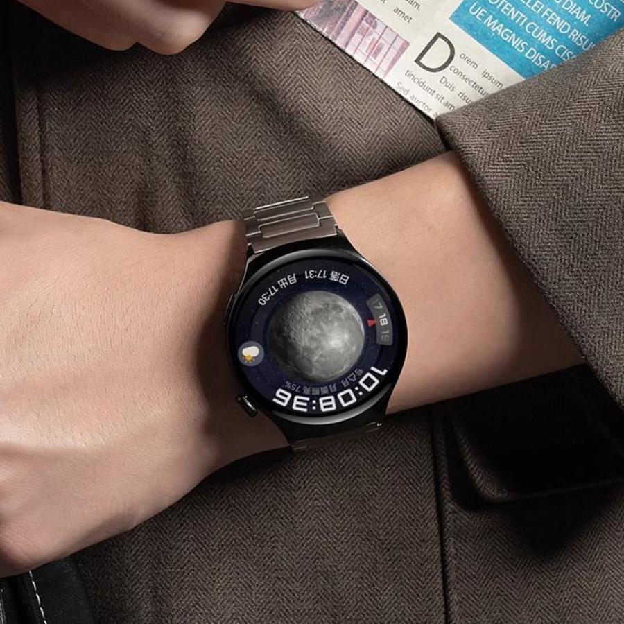 GARMIN（ガーミン） 腕時計 チタン ベルト 時計 22mm 軽量 チタニウム