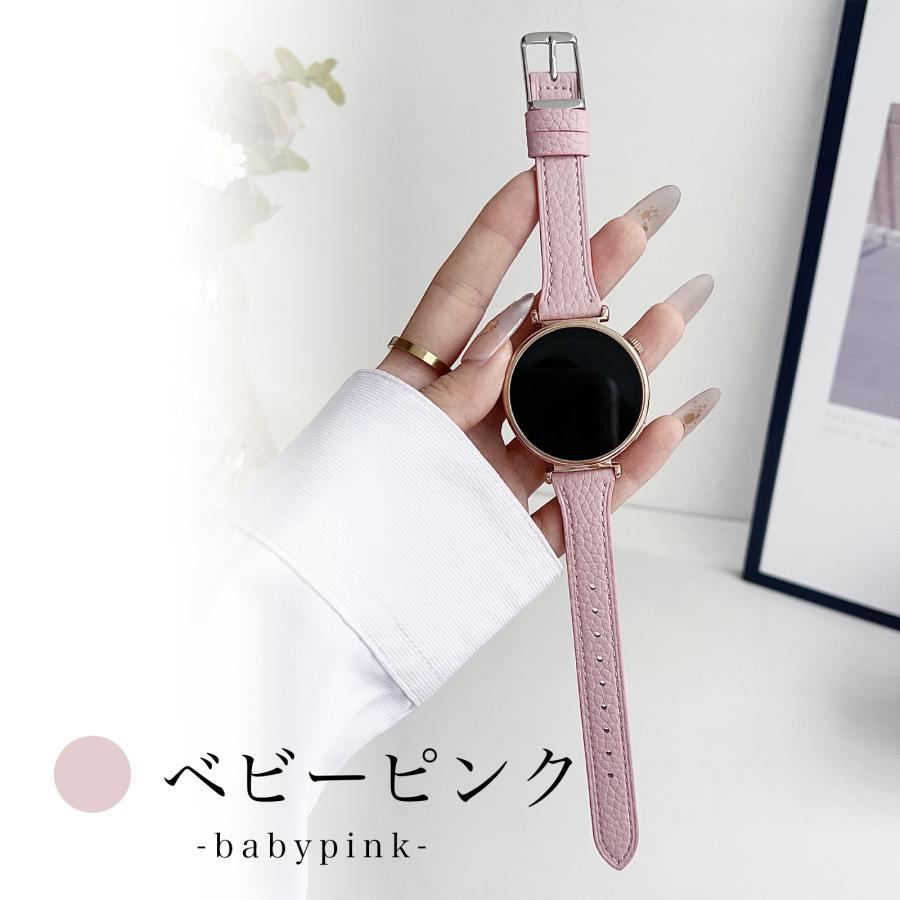 スマートウォッチ レザー バンド 革 皮 レディース 22mm 20mm スマートウォッチ レザー バンド 革 皮 レディース 22mm 20mm