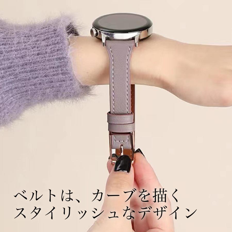 スマートウォッチ レザー バンド 革 皮 レディース 22mm 20mm スマートウォッチ レザー バンド 革 皮 レディース 22mm 20mm