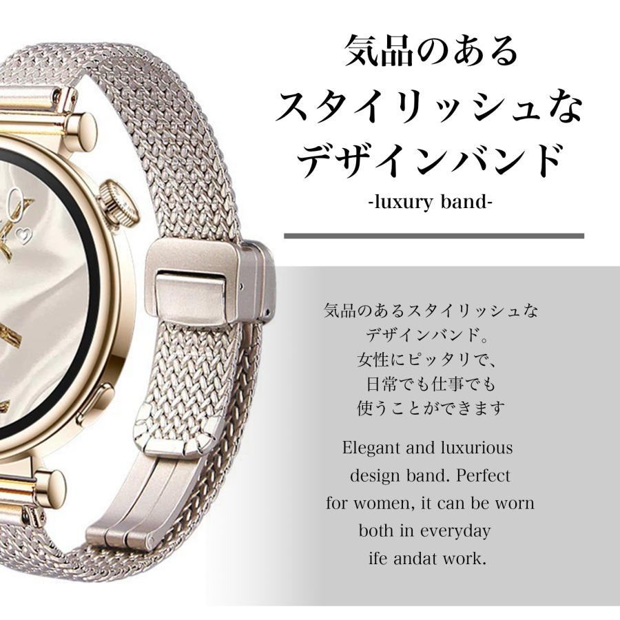 GARMIN（ガーミン） スマートウォッチ バンド スリム ベルト 22mm 20mm