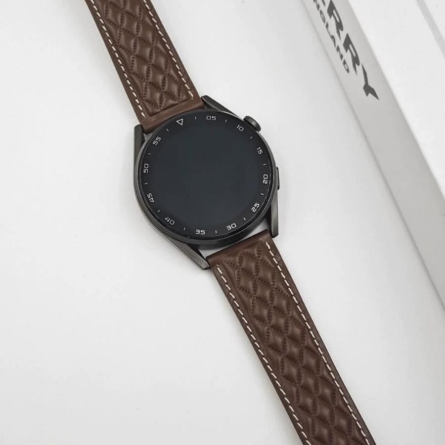 GARMIN（ガーミン） スマートウォッチ レザー ベルト 22mm 20mm 時計