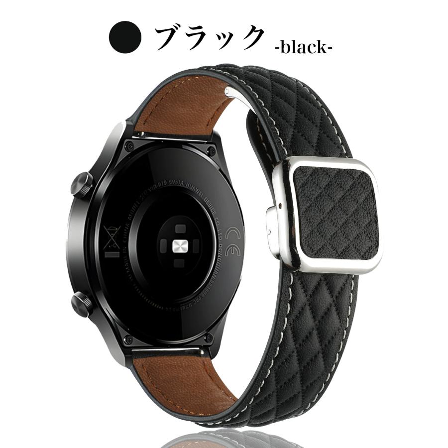 【新品未使用】ガーミン GARMIN 22mm レザー バンド ベルト GARMIN（ガーミン） スマートウォッチ レザー ベルト 22mm 20mm 時計