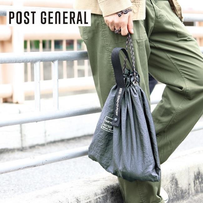 POST GENERAL エコバッグ 折り畳み おしゃれ メンズ パッカブル
