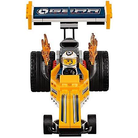 leg0 City Great Vehicles Dragster Transporter 60151 Building Kit 