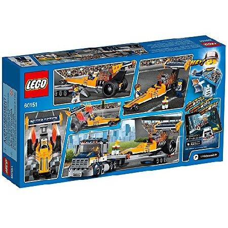 leg0 City Great Vehicles Dragster Transporter 60151 Building Kit 