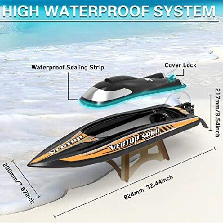 【最安値挑戦中】 VOLANTEXRC Brushless Remote Control Boat VectorSR80 45MPH High-Speed RC Boats for Adults Ready to Run 防水 Design Fast RC Boat with Self-Rightin 【GMS8562019379】(30590円)