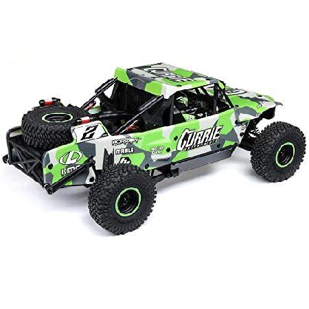 Losi RC Truck 1/10 Hammer Rey U4 4 Wheel Drive Rock Racer Brushless RTR Battery and Charger Not Included with Smart and AVC Green LOS03030T2 Losi RC Truck 1/10 Hammer Rey U4 4 Wheel Drive Rock Racer Brushless RTR Battery and Charger Not Included with Smart and AVC Green LOS03030T2