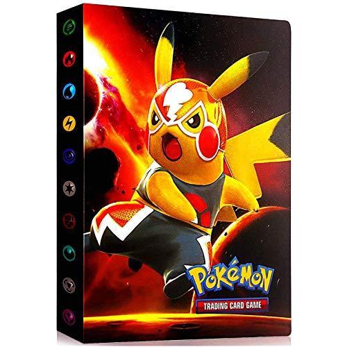 ポケモンカードアルバム バインダー 4ポケットトレーディングカードアルバムフォルダー1カードスロット 240カードを保持できます 新しいピカチ S 2116 みかんstore 通販 Yahoo ショッピング