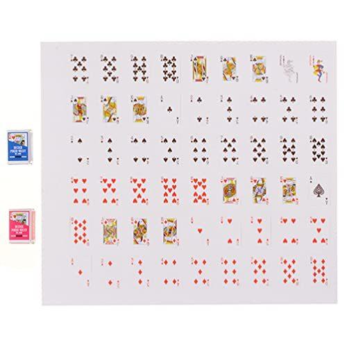 Tehaux ミニトランプ トランプ ミニ 1 12通常 ポーカー 小さい テーブル トランプ ゲームドールハウス 子供用 装飾品 ホーム バー オフ S 2117 みかんstore 通販 Yahoo ショッピング