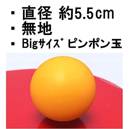 Takasue 大きい ピンポン玉 55mm おもしろおもちゃ 卓球 ボール 黄 6個 メーカー公式ショップ
