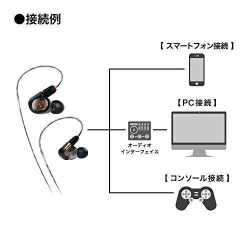 audio-technica モニターイヤホン ATH-E70