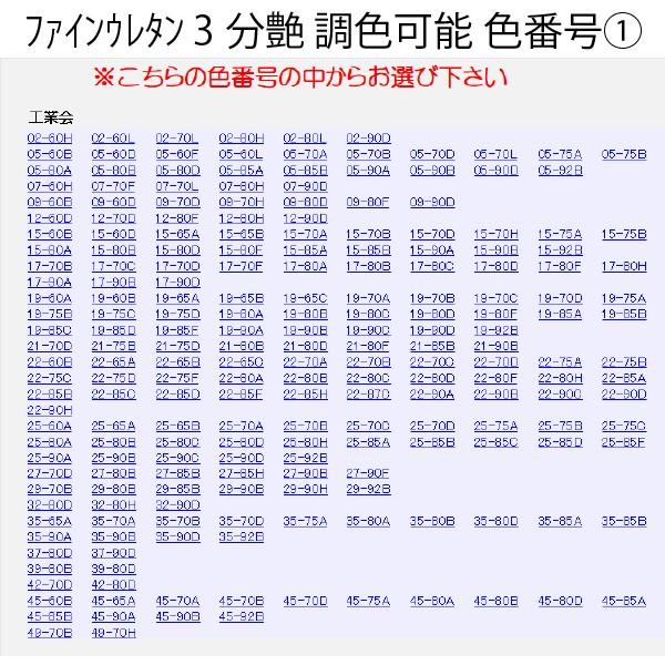 ファインウレタンU100 （15kgセット）【淡彩 3分艶・5分艶】 : 塗料の 