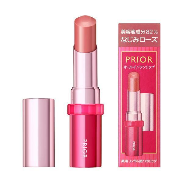 NEW 資生堂 プリオール 薬用 リンクル美つやリップ 3.5g 全2種 : Mi