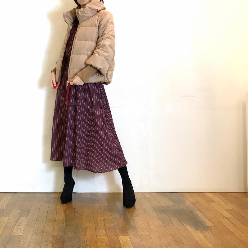パシオーネ PASSIONE ショート丈 ダウン ジャケット ローブ ROBE 服 