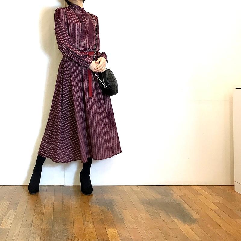 人気ブランドを ミーア アステリズム Mia Asterism ワンピース レトロプリント スタンドカラー 長袖 Ama Z 在庫限り 完売次第終了ぽっきりsale Inteliweb Ro