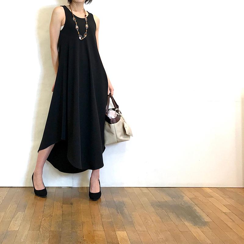 FLY GIRL フライガール マキシワンピース イレギュラーヘム ロング 