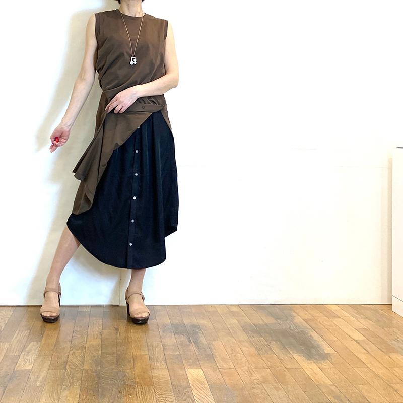 C.C.CROSS シーシークロス ワンピース レイヤード カットワンピース 