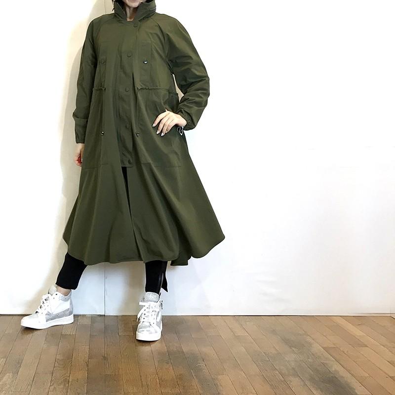 ミセル MICELLE ナイロンロングコート ラスティン LASTIN : セレクト