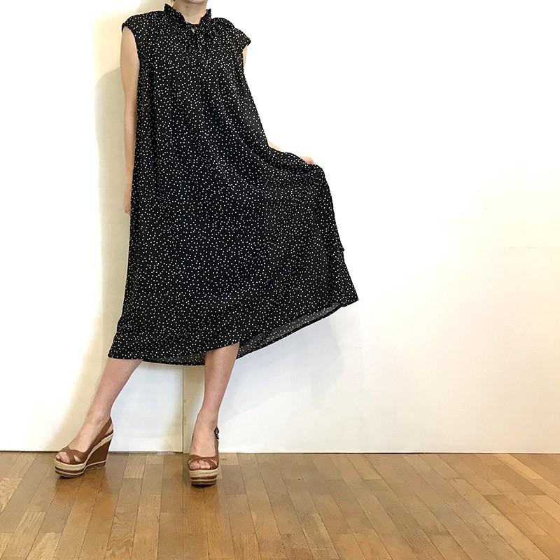 Catherine Harnel キャサリンハーネル ワンピース ドットプリント水玉  