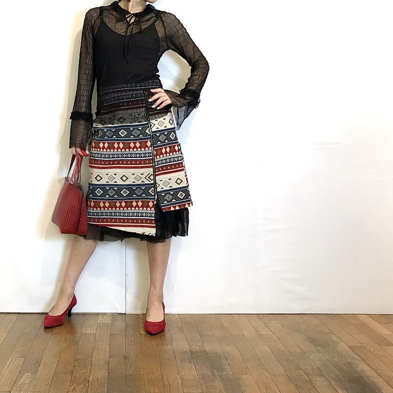 リトモラティーノ Ritmo Latino レディース 服 ブラウス 黒 : セレクト 