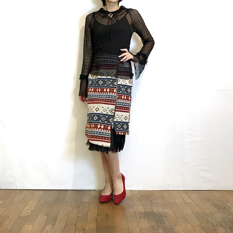 リトモラティーノ Ritmo Latino レディース 服 ブラウス 黒 : セレクト 