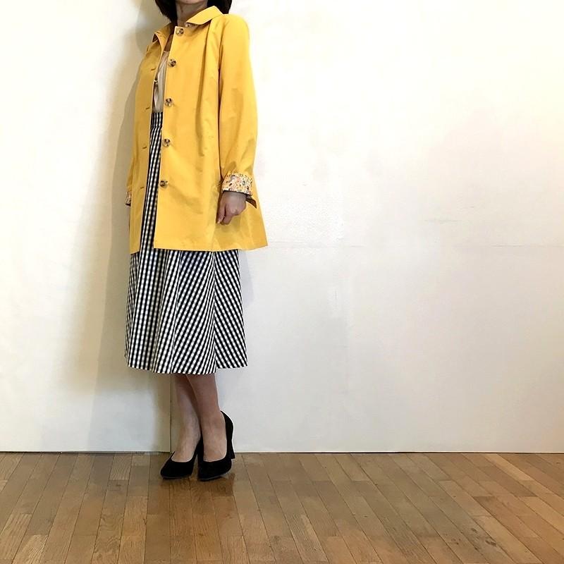 スプリングコート ステンカラー レディース 40代 50代 FONTANA