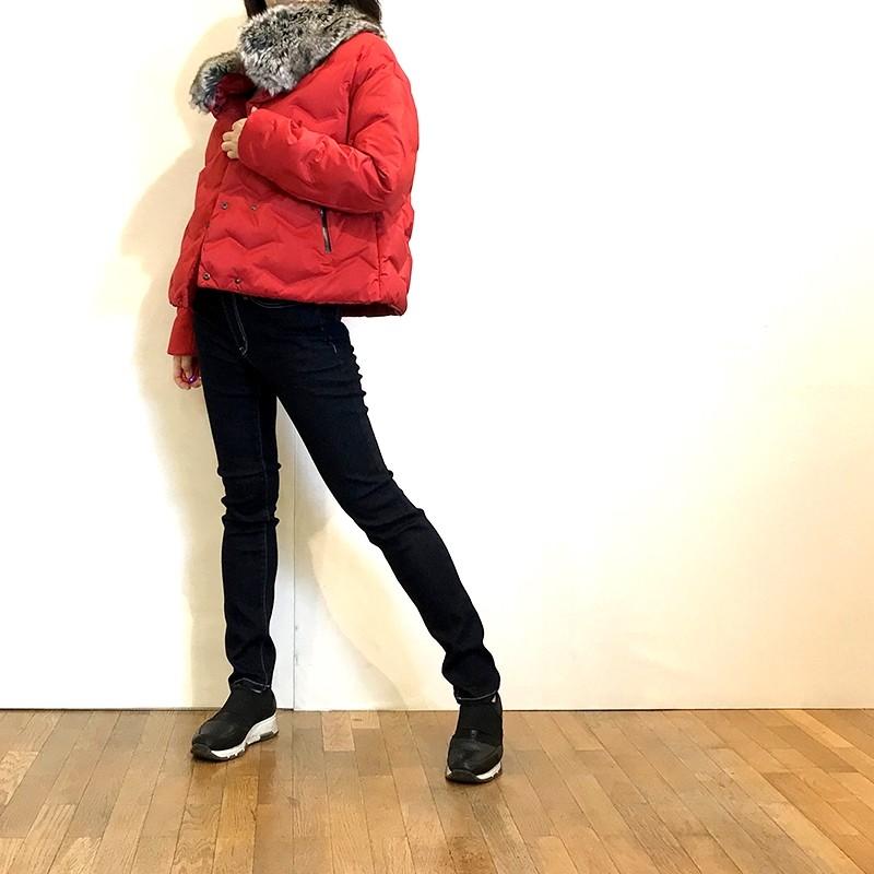 Brahmin（ブラーミン） リバーシブルダウンジャケット エコファー 