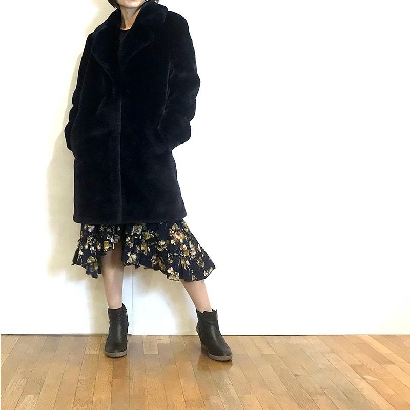 SPOOM（スプーム） コート エコファー オランダ KIVA SPOOM ピンク