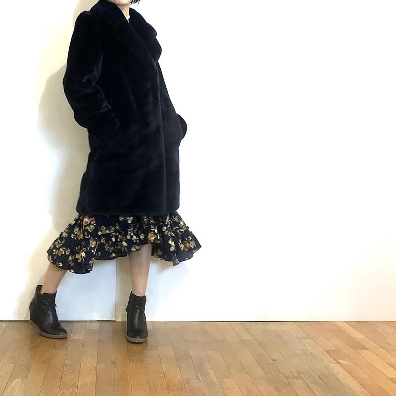 SPOOM（スプーム） コート エコファー オランダ KIVA SPOOM ピンク