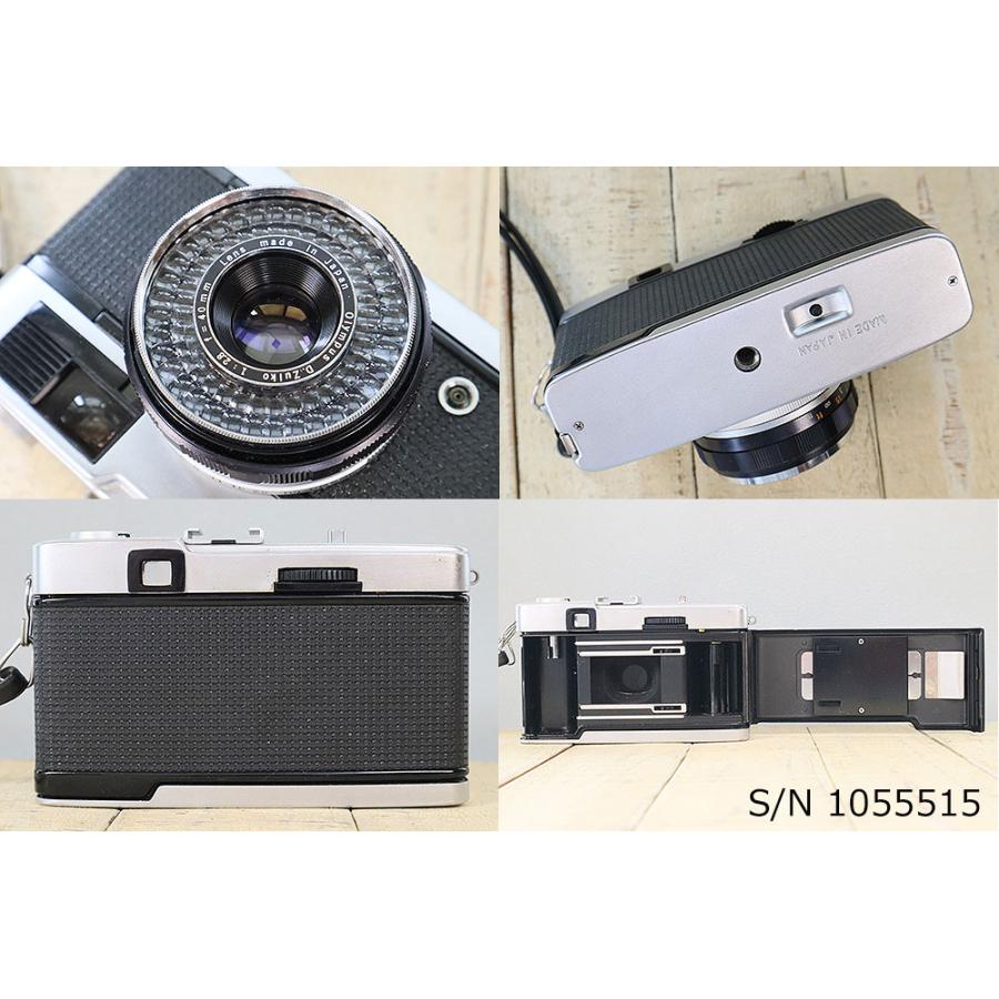中古】【保証付】 オリンパス OLYMPUS TRIP 35 S/N 1055515（ケース