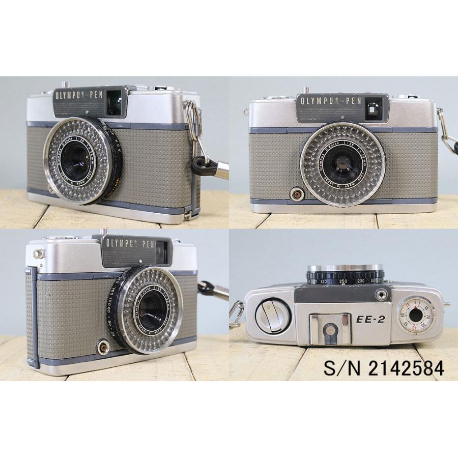 中古】【保証付 】 オリンパス OLYMPUS PEN EE-2 S/N 2142584（ケース