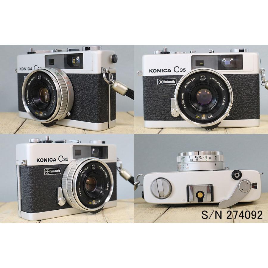 完動品】Konica C35 flash matic 動作確認済 コンパクト 【公式通販】