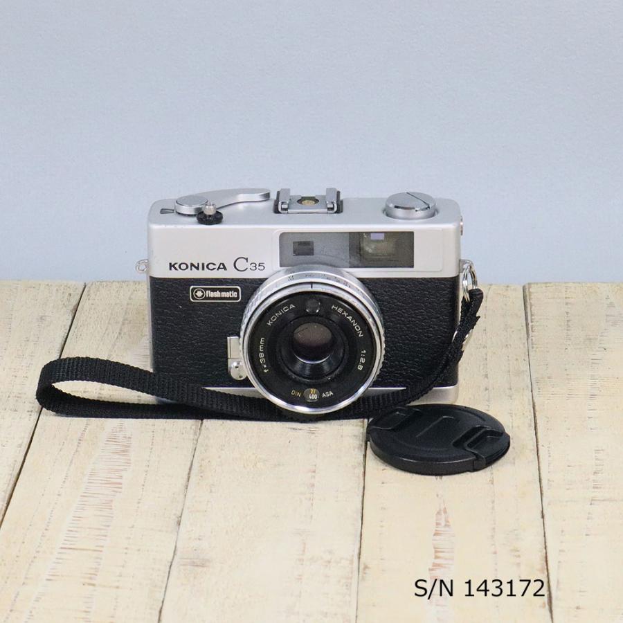 【 美品 】KONICA C35 Flashmatic フイルムカメラ ブラック 楽天市場】【整備済】【保証付 】 コニカ KONICA C35 Flashmatic