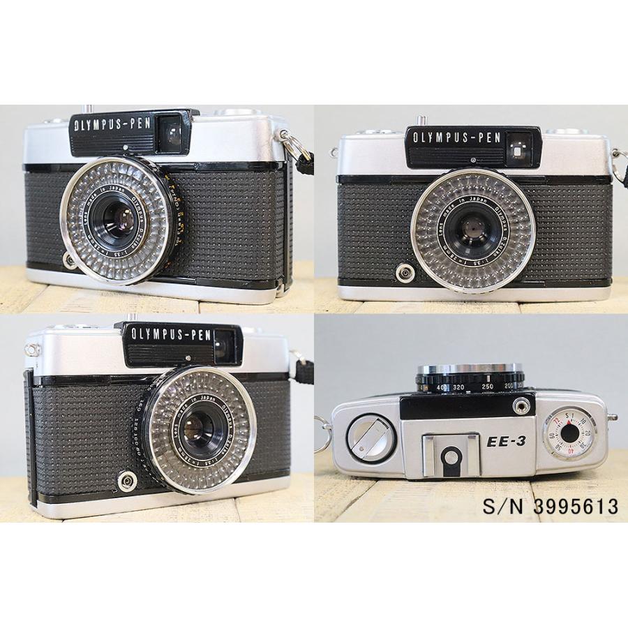中古】【保証付 】 オリンパス OLYMPUS PEN EE-3 S/N 3995613（ケース