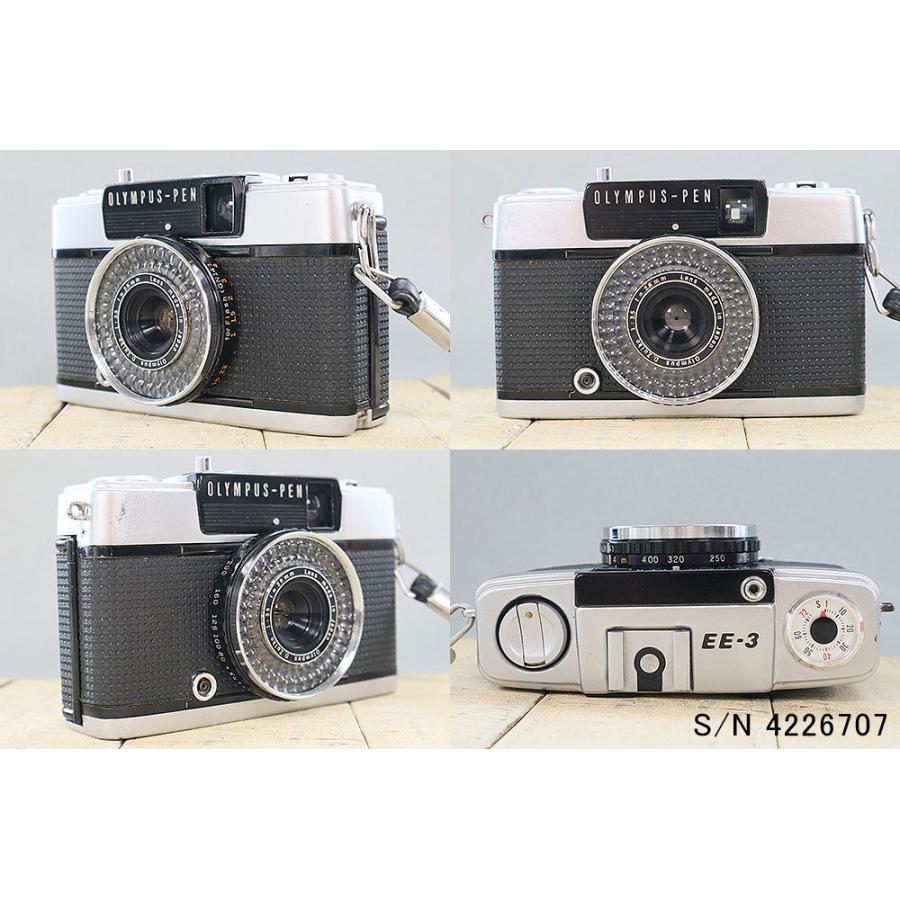 【ケース付き・完動品】オリンパス Olympus Pen EE-3 中古】【保証付 】 オリンパス OLYMPUS PEN EE-3 S/N 4226707（ケース