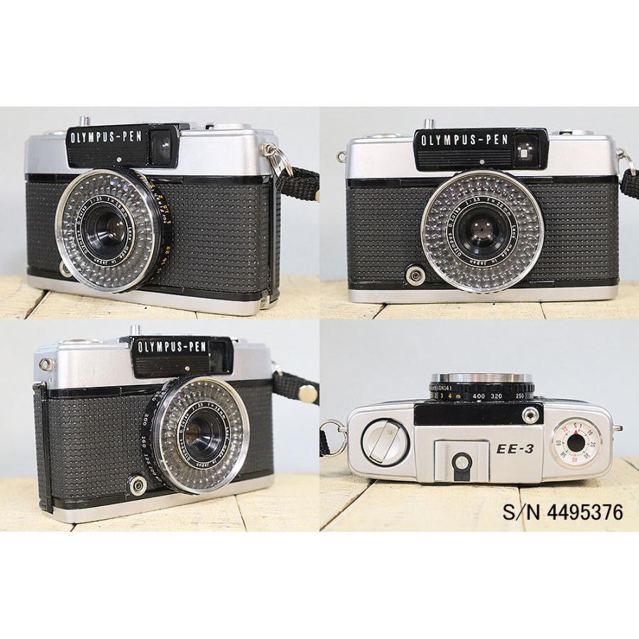 中古】【保証付 】 オリンパス OLYMPUS PEN EE-3 S/N 4495376（ケース