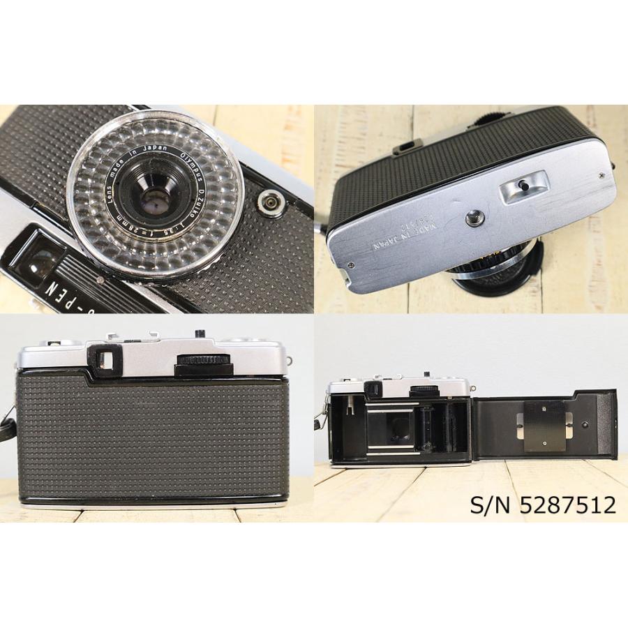 中古】【保証付 】 オリンパス OLYMPUS PEN EE-3 S/N 5287512（ケース