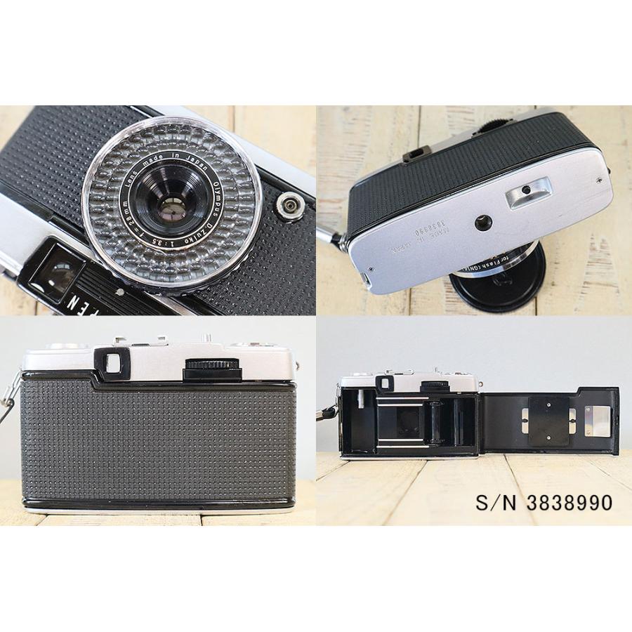 中古】【保証付 】 オリンパス OLYMPUS PEN EE-3 S/N 3838990（ケース