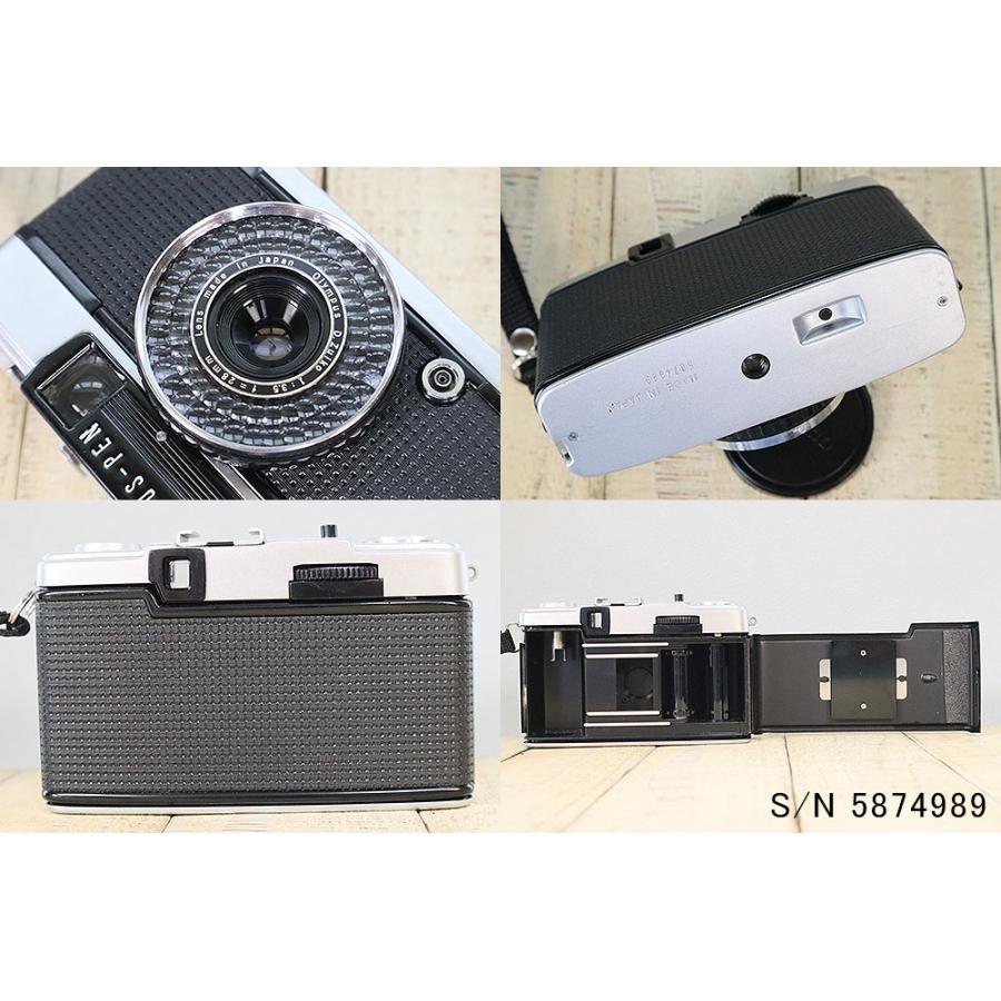 中古】【保証付 】 オリンパス OLYMPUS PEN EE-3 S/N 5874989（ケース