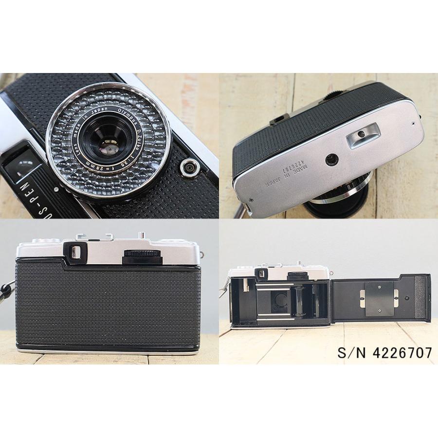 中古】【保証付 】 オリンパス OLYMPUS PEN EE-3 S/N 4226707（ケース