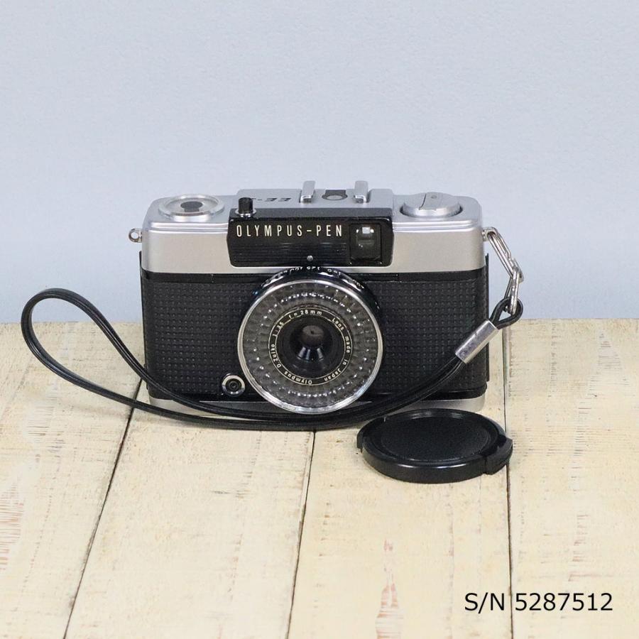 中古】【保証付 】 オリンパス OLYMPUS PEN EE-3 S/N 5287512（ケース