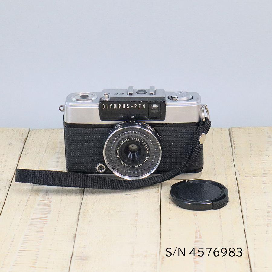 中古】【保証付 】 オリンパス OLYMPUS PEN EE-3 S/N 4576983（ケース