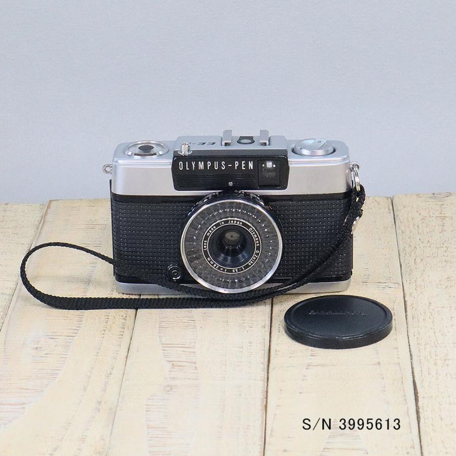 中古】【保証付 】 オリンパス OLYMPUS PEN EE-3 S/N 3995613（ケース