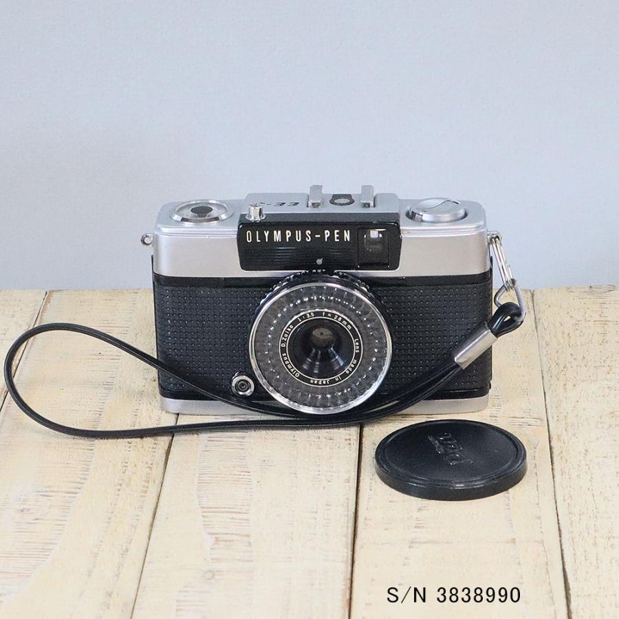 Aランク 整備済み OLYMPUS PEN EE-3 3ヶ月動作保証付き 中古】【保証付 】 オリンパス OLYMPUS PEN EE-3 S/N 3838990（ケース
