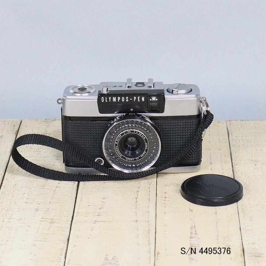 中古】【保証付 】 オリンパス OLYMPUS PEN EE-3 S/N 4495376（ケース