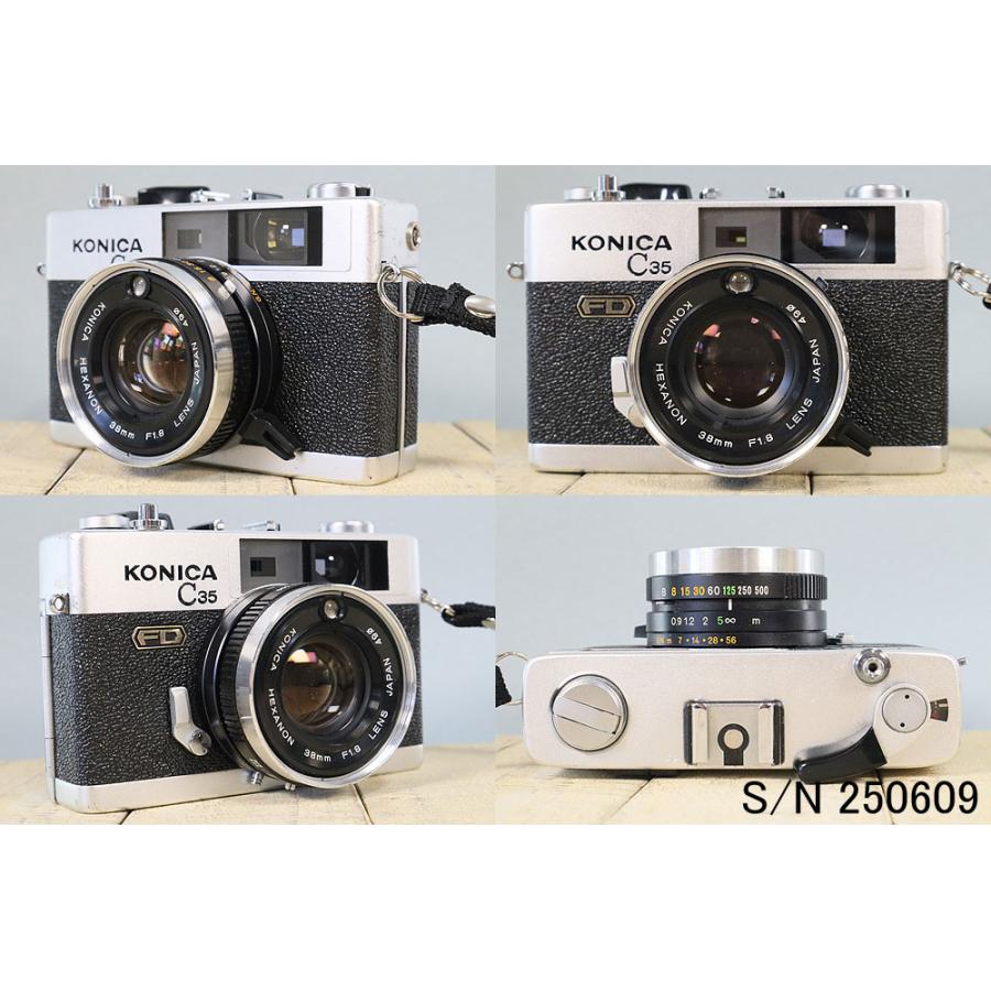 KONICA C35 FD フィルムカメラ 美品Konica C35 FD フィルムカメラ完動品