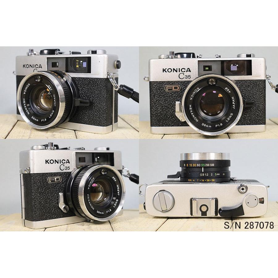 【完動品】Konica C35 FD フィルムカメラ 動作確認済み 完動品】Konica C35 FD フィルムカメラ 動作確認済み 【公式通販】