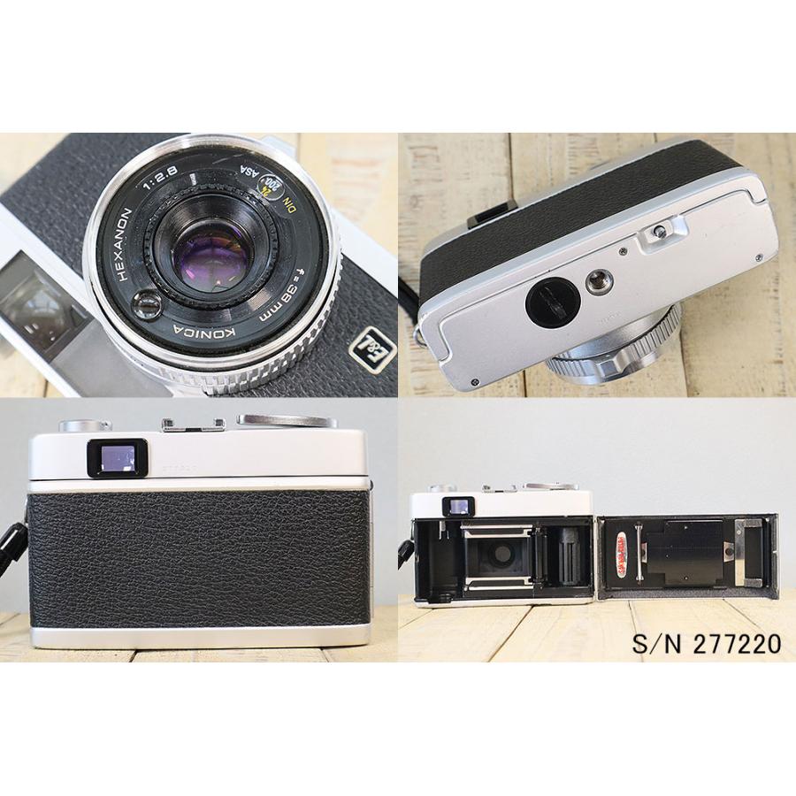中古】【保証付 】 コニカ KONICA C35 E&L 277220（ケース・フイルム付