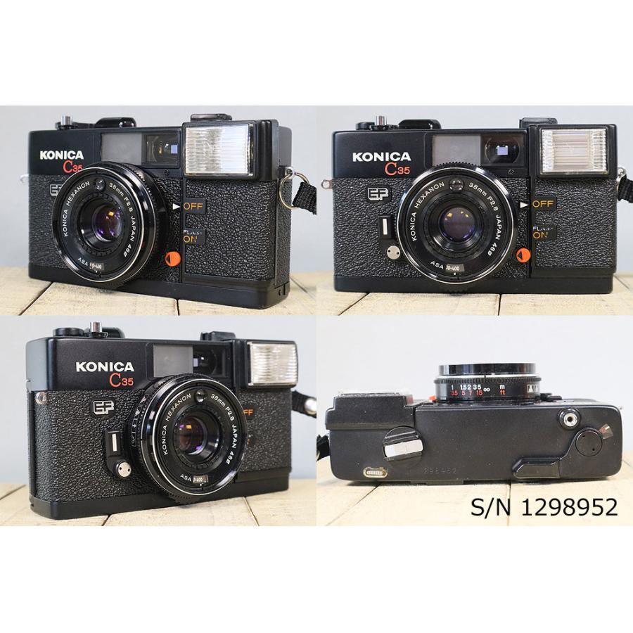 中古】【保証付 】 コニカ KONICA C35 EF S/N 1298952（ケース